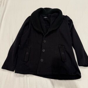 Torrid Black Knit Collar Jacket 1x